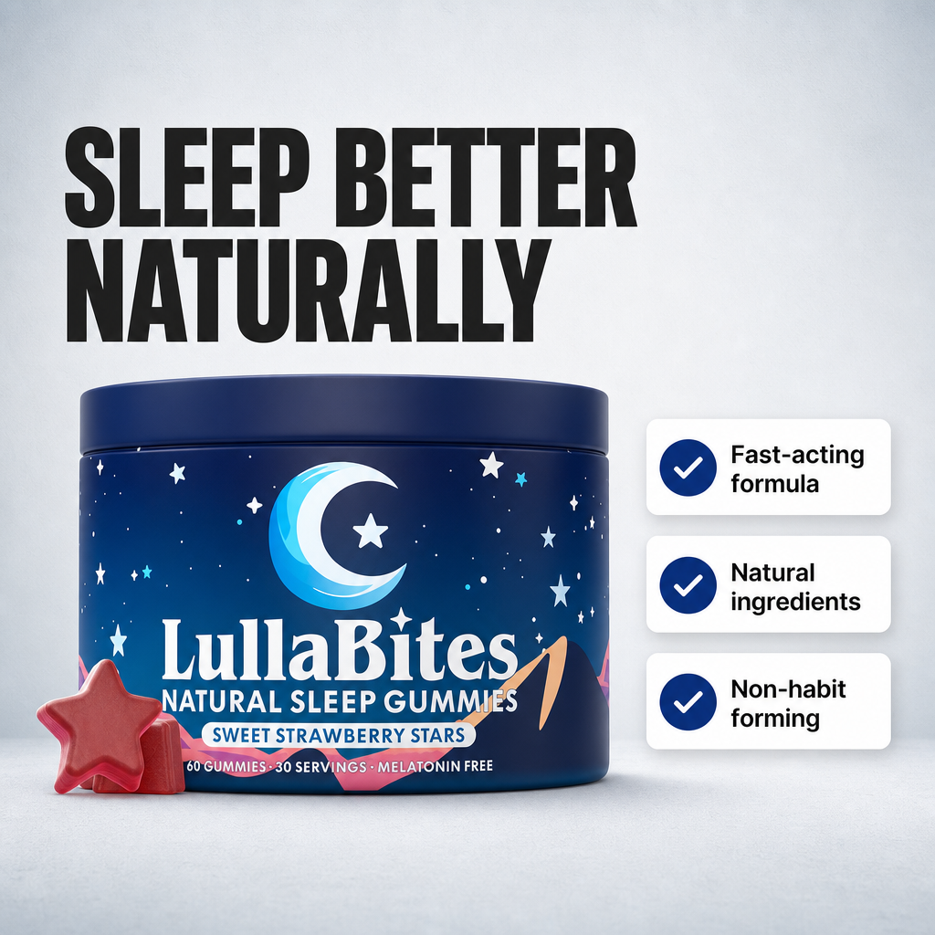 Lullabites Natural Sleep Gummies