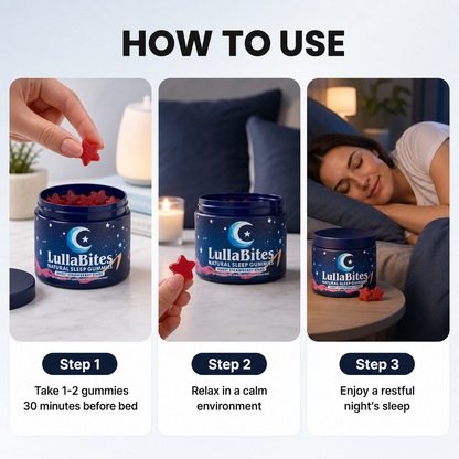 Lullabites Natural Sleep Gummies