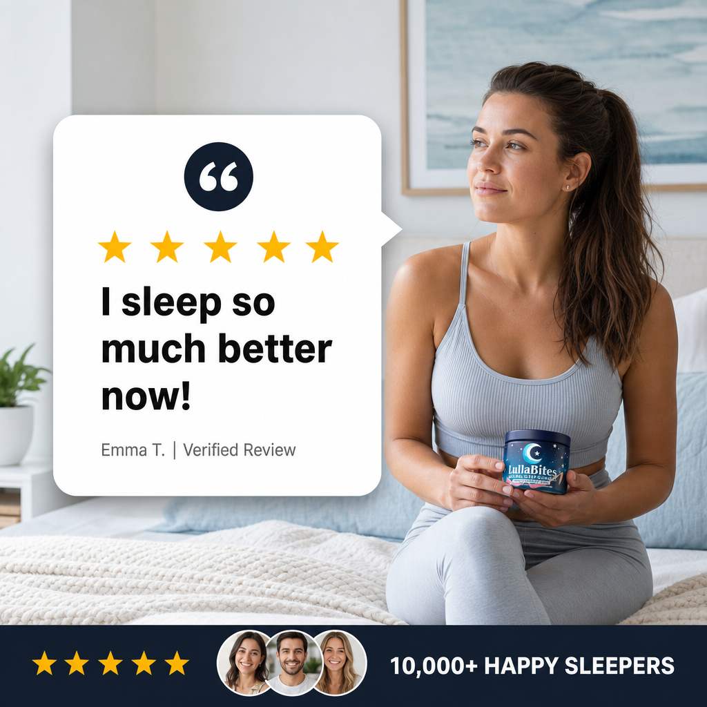 Lullabites Natural Sleep Gummies