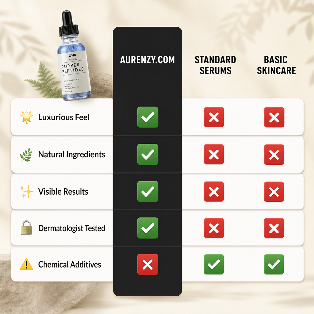 Aurenzy GHK Cu Peptide Serum