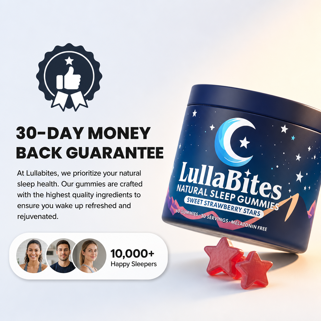 Lullabites Natural Sleep Gummies