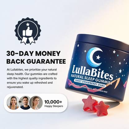 Lullabites Natural Sleep Gummies
